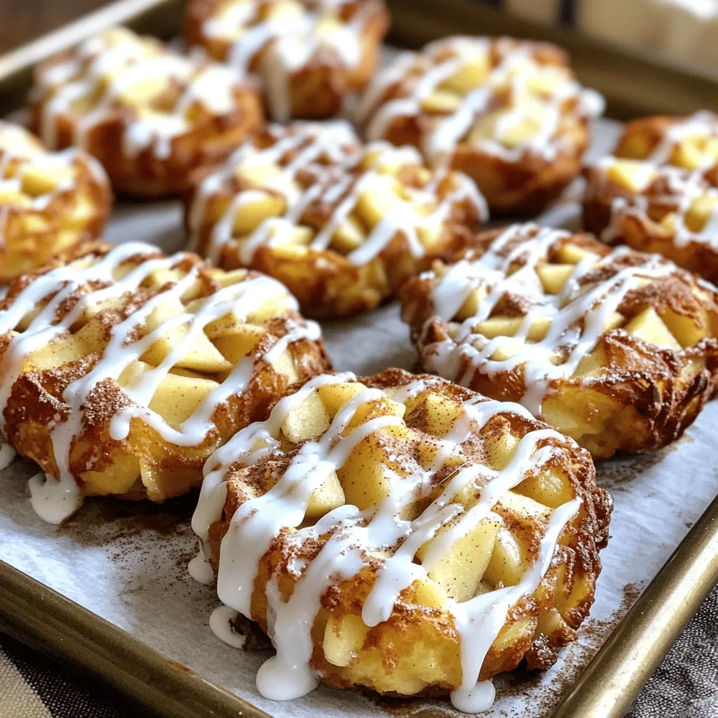 Homemade Baked Apple Fritters Sweet and Simple Treat