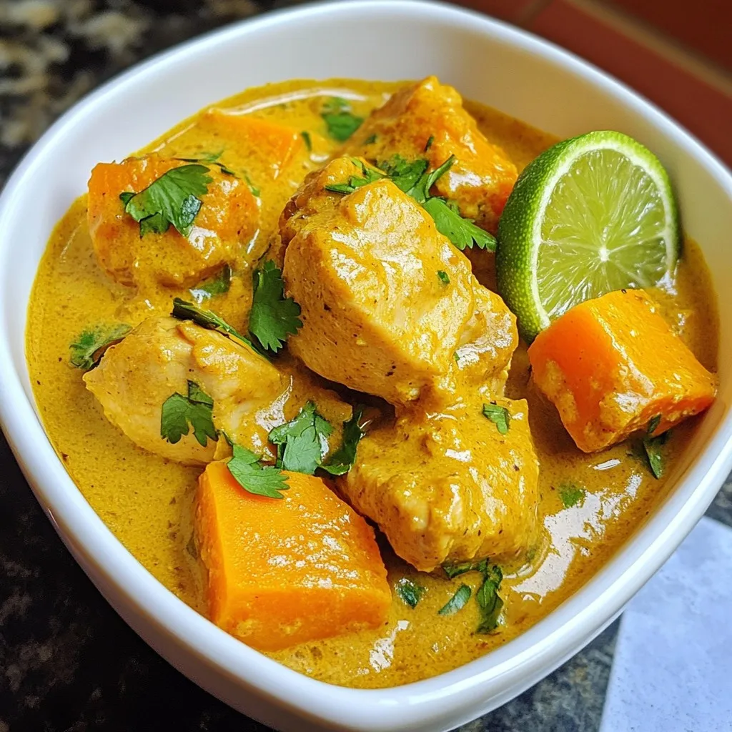 Chicken Sweet Potato Curry Simple and Flavorful Meal