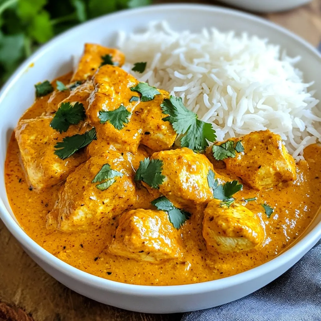Gordon Ramsay Style Chicken Tikka Masala Flavor Burst