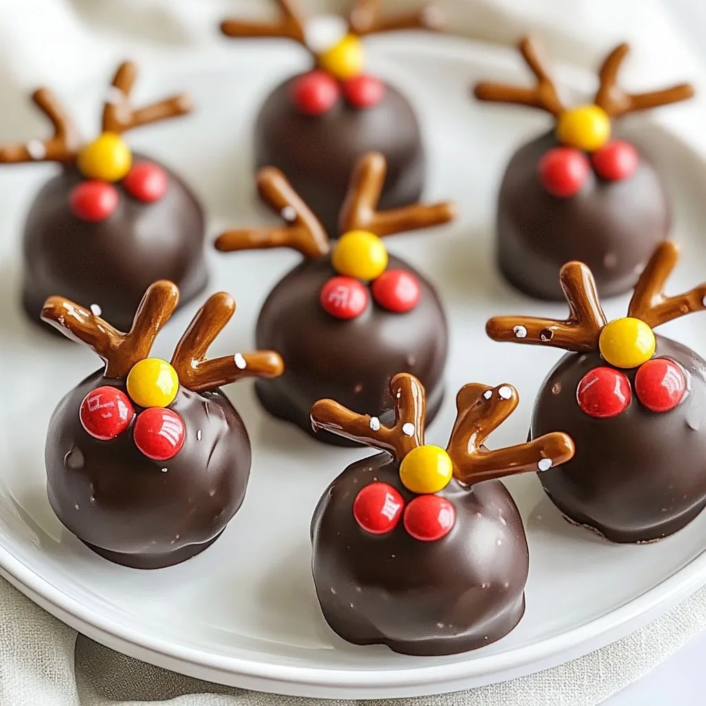 No-Bake Christmas Reindeer Treats Festive and Fun