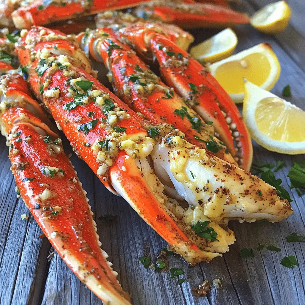 Homemade Baked Crab Legs Tasty and Simple Recipe