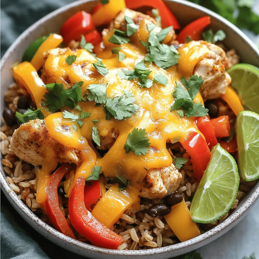 One-Pan Chicken Burrito Bowl Flavorful and Easy Meal