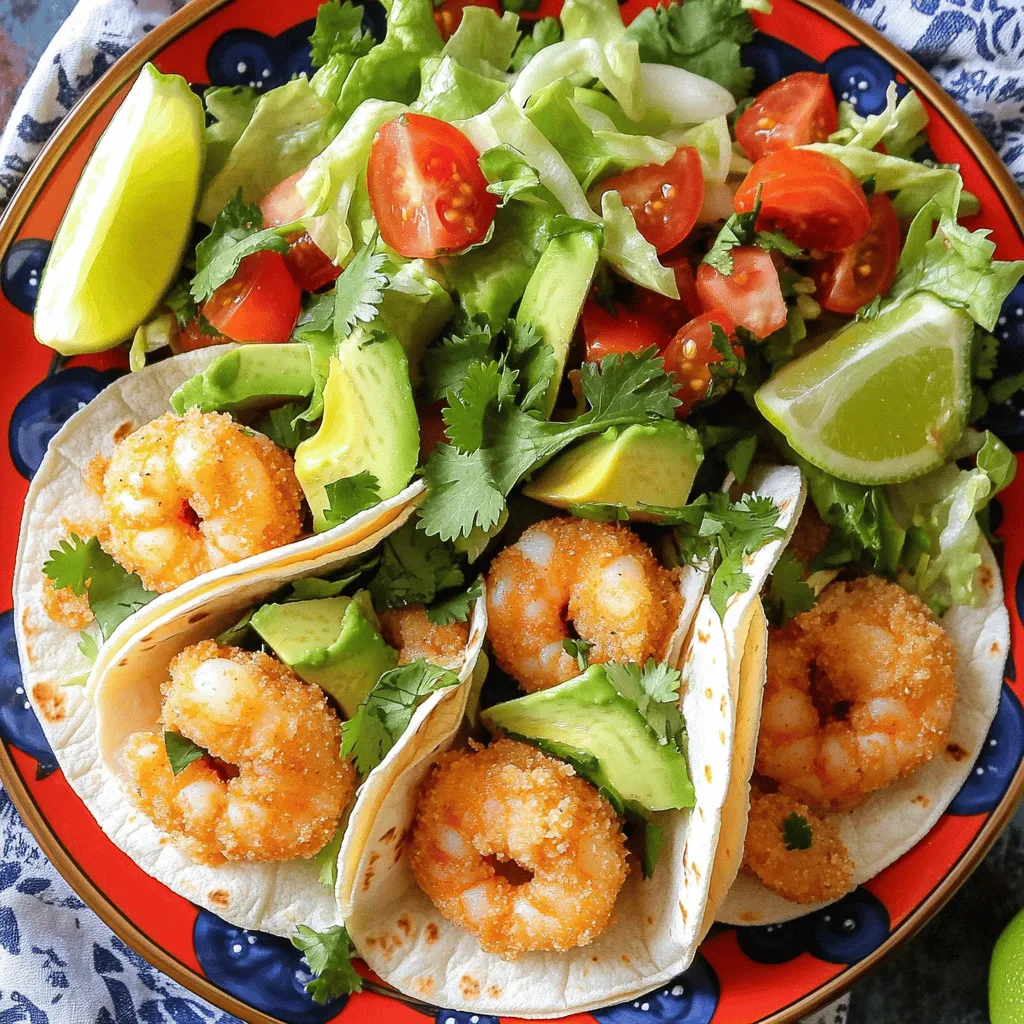 Crispy Garlic Shrimp Tacos Flavorful and Fun Meal