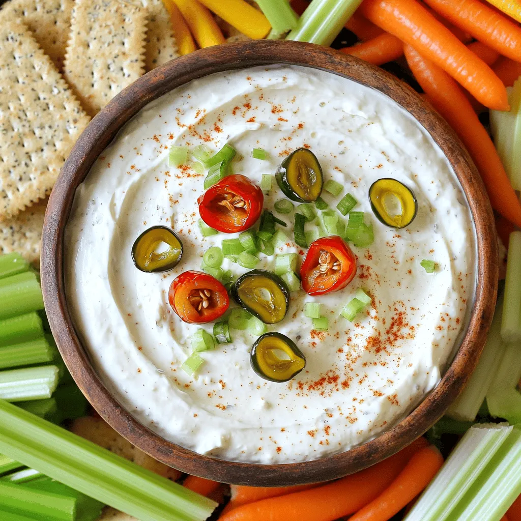Pepperoncini Cream Cheese Dip Flavorful Party Snack