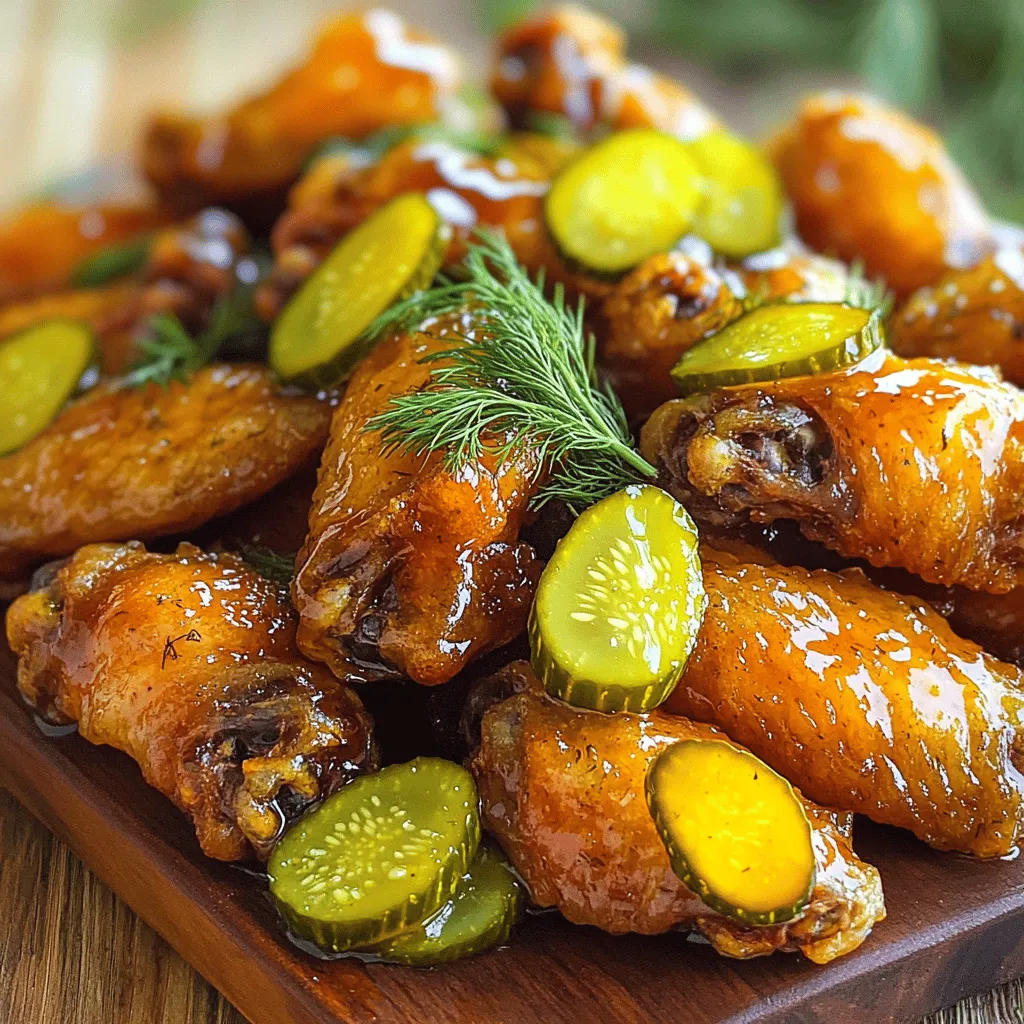 Pickle Juice Hot Honey Wings Irresistible Recipe