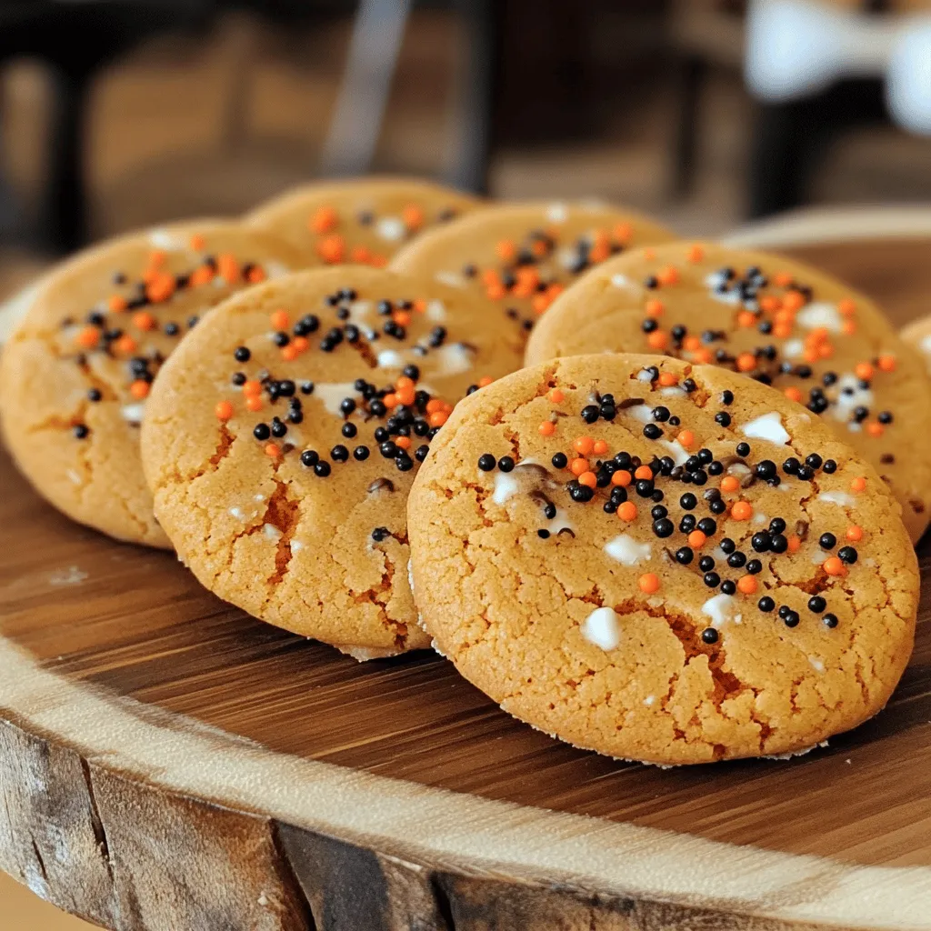 Spooky Pumpkin Spice Cookies Perfect for Halloween Festivities