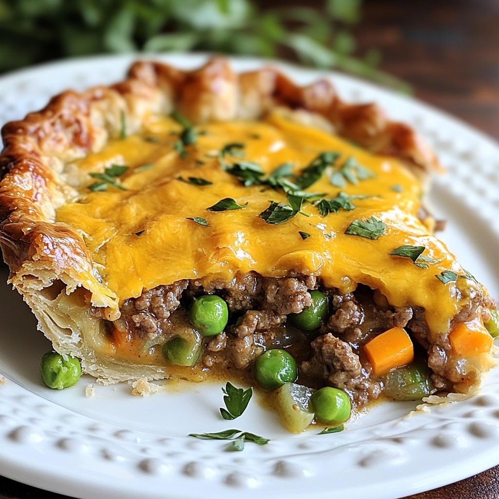 One-Pan Cheeseburger Pie Simple and Tasty Meal