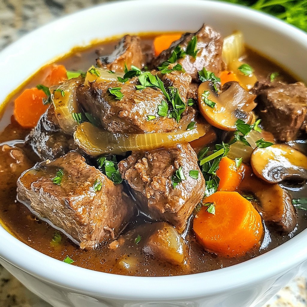 Classic Beef Bourguignon Flavorful and Hearty Stew