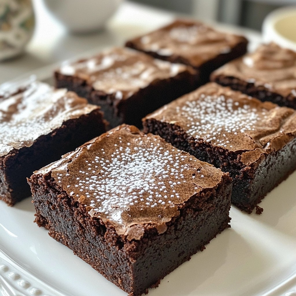 Fudgy Sourdough Discard Brownies Rich and Decadent Treat