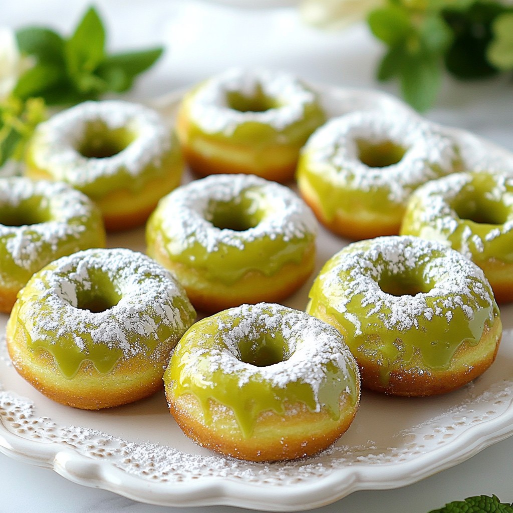 Lucky Green Donuts Fresh and Fun Recipe Delight