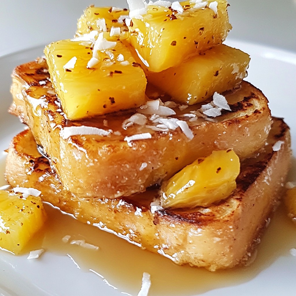 Hawaiian Roll French Toast Easy and Delicious Recipe