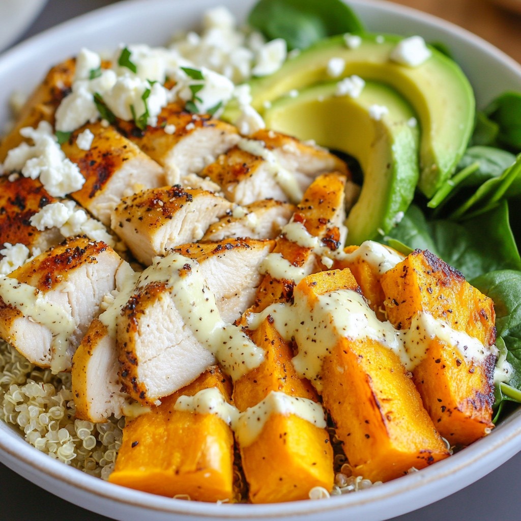 Chicken Sweet Potato Power Bowls Flavorful and Nutritious