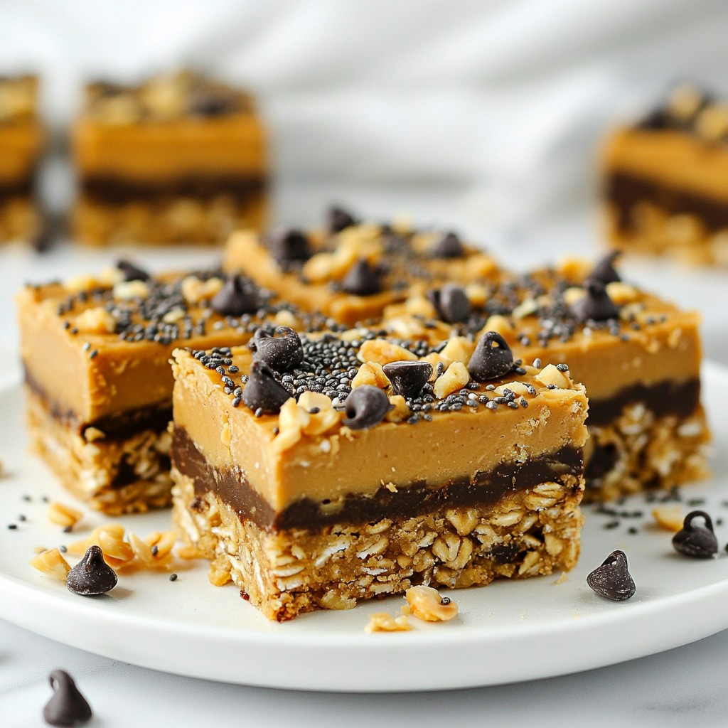 No-Bake Peanut Butter Bars Easy and Delicious Recipe