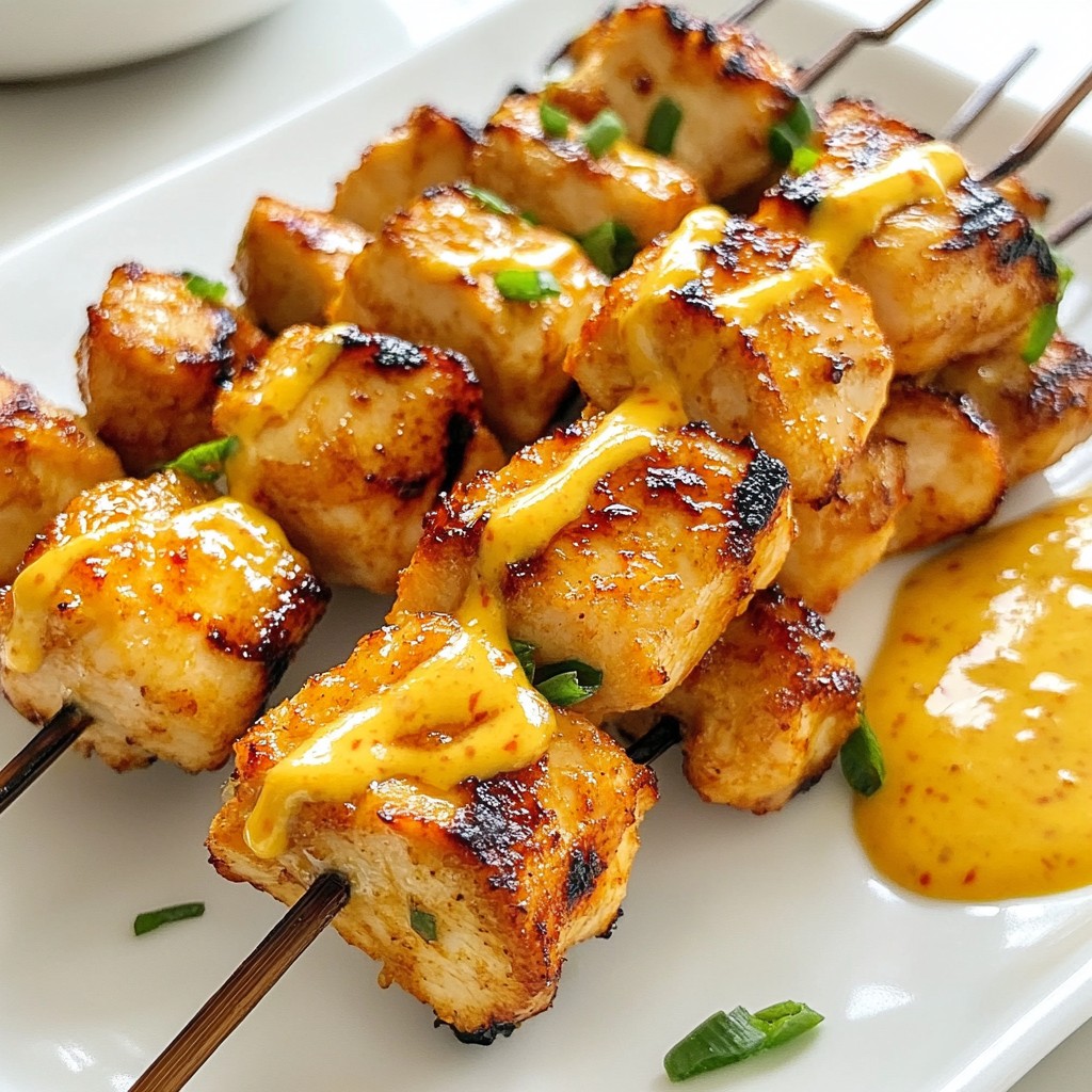 Bang Bang Chicken Skewers Tasty and Simple Recipe