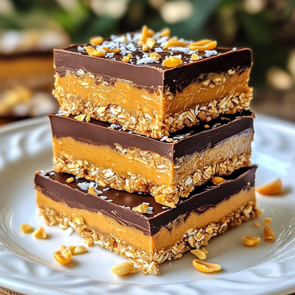 No-Bake Peanut Butter Bars Simple and Tasty Treat