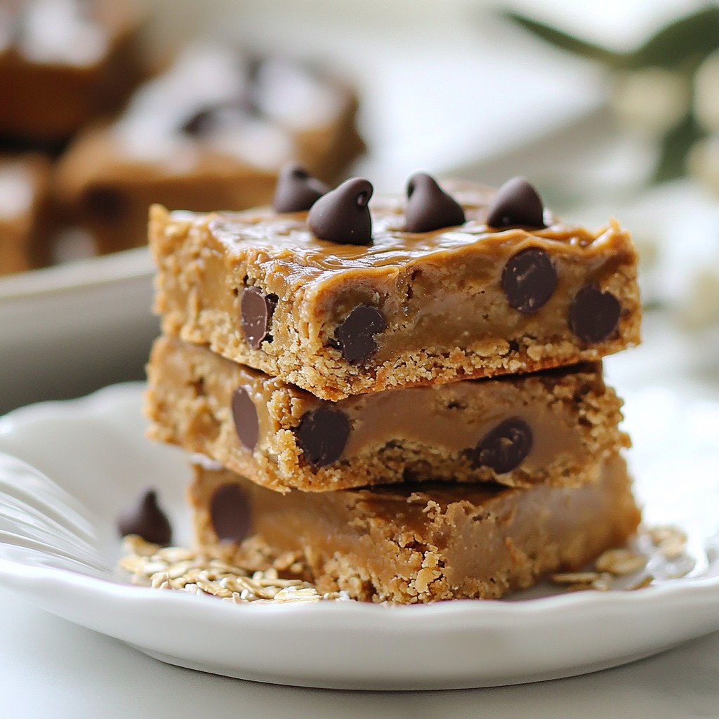 No Bake Peanut Butter Bars Quick and Easy Recipe