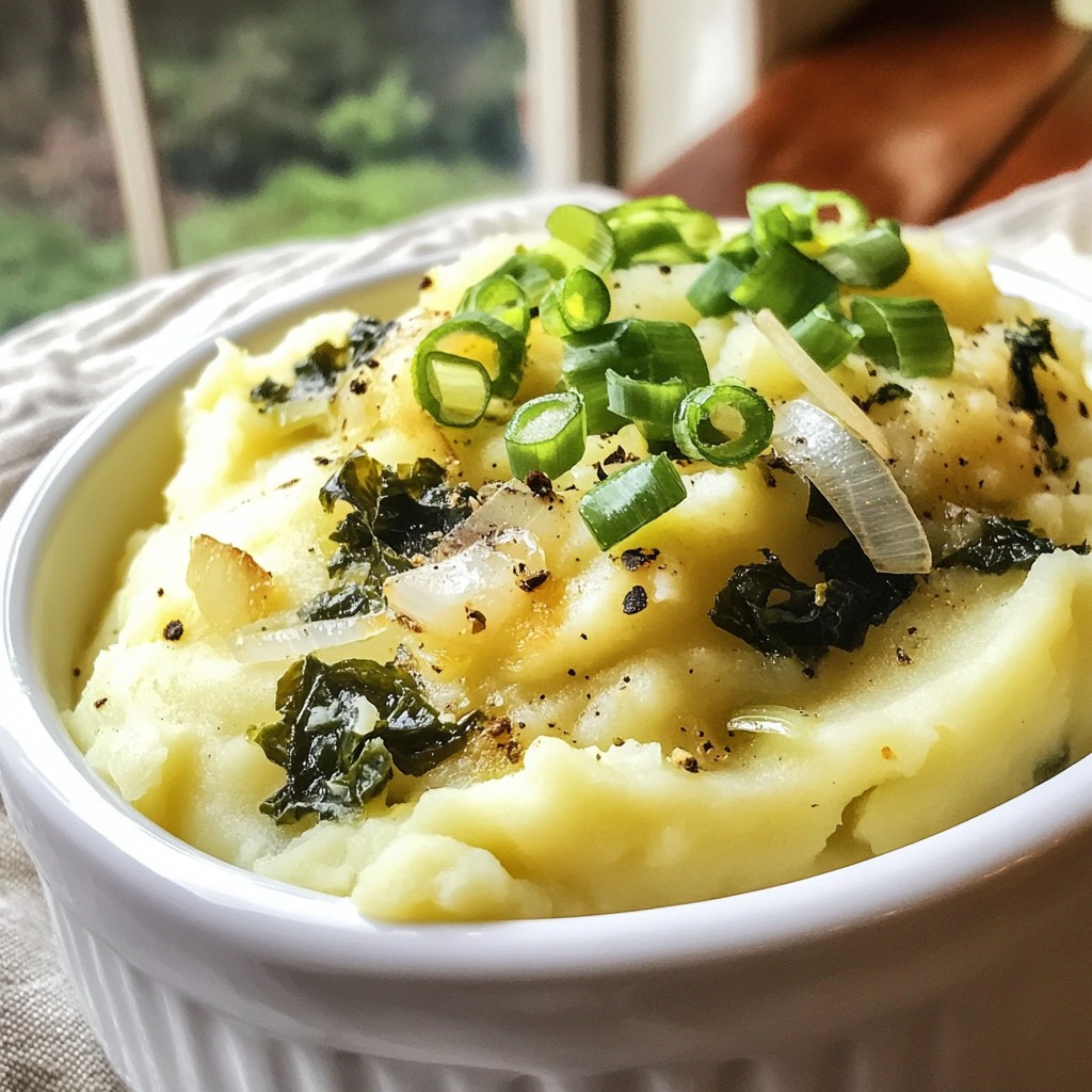 Traditional Irish Colcannon Mash Flavorful Comfort Food