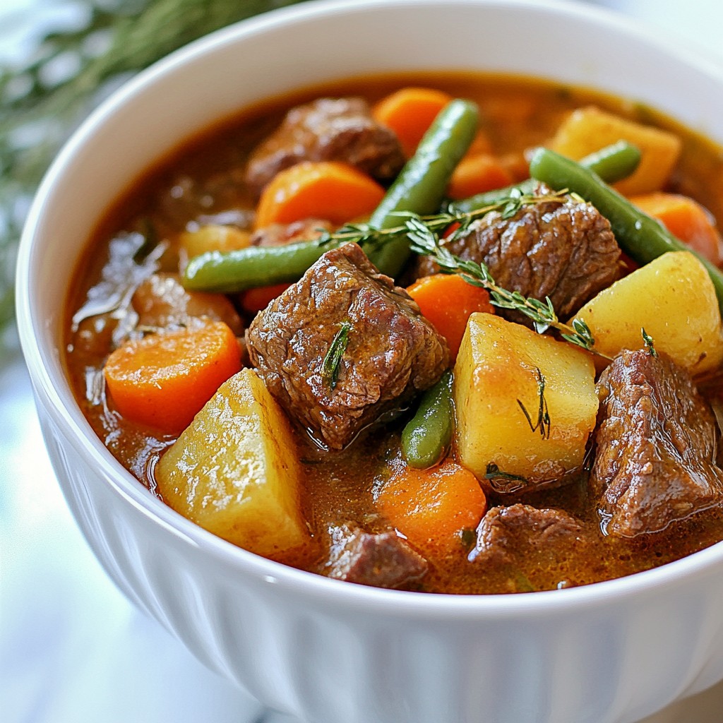 Instant Pot Beef Stew Hearty and Simple Recipe