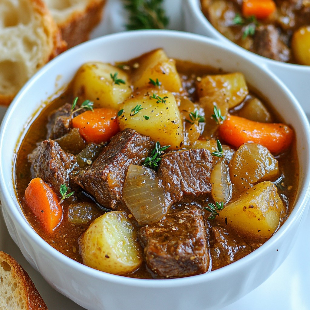 Instant Pot Beef Stew Hearty and Comforting Meal