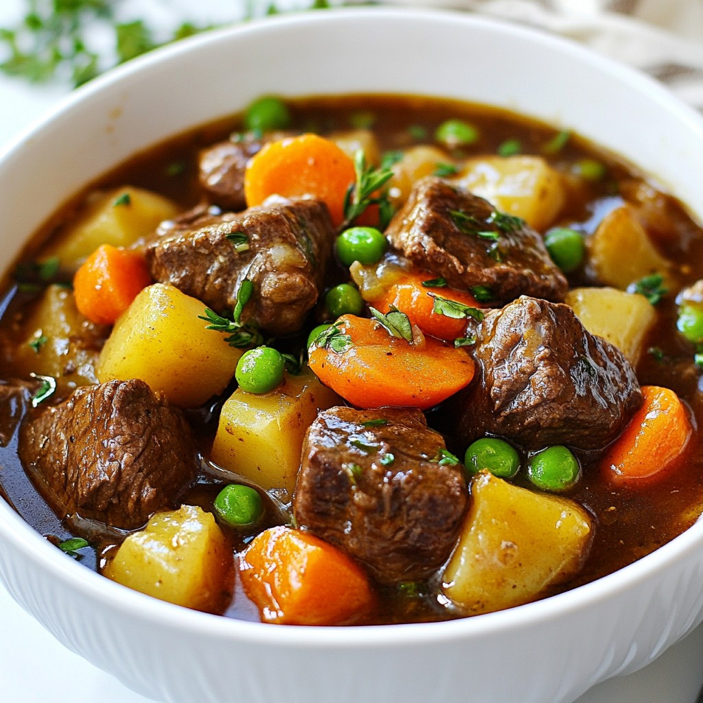 Instant Pot Beef Stew Comforting and Hearty Meal