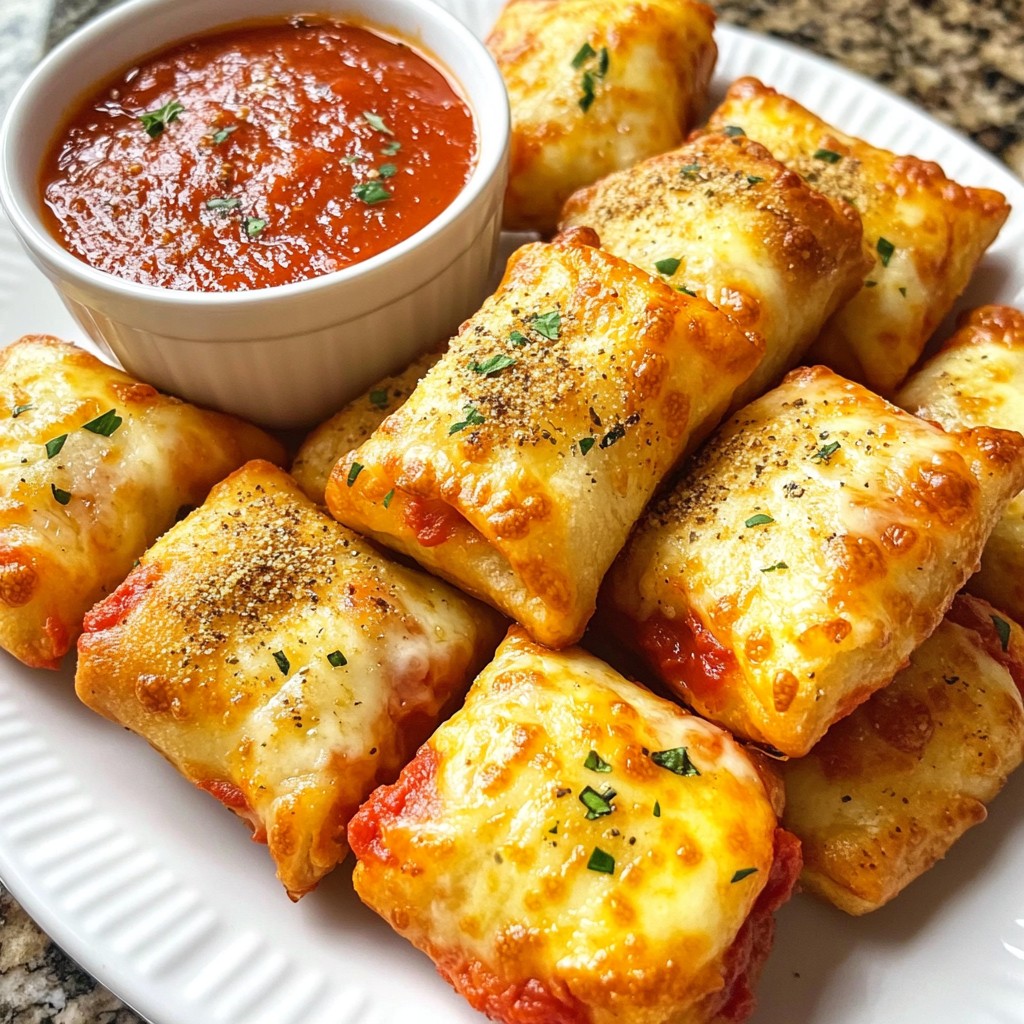 Crispy Air Fryer Pizza Rolls Easy Snack Recipe