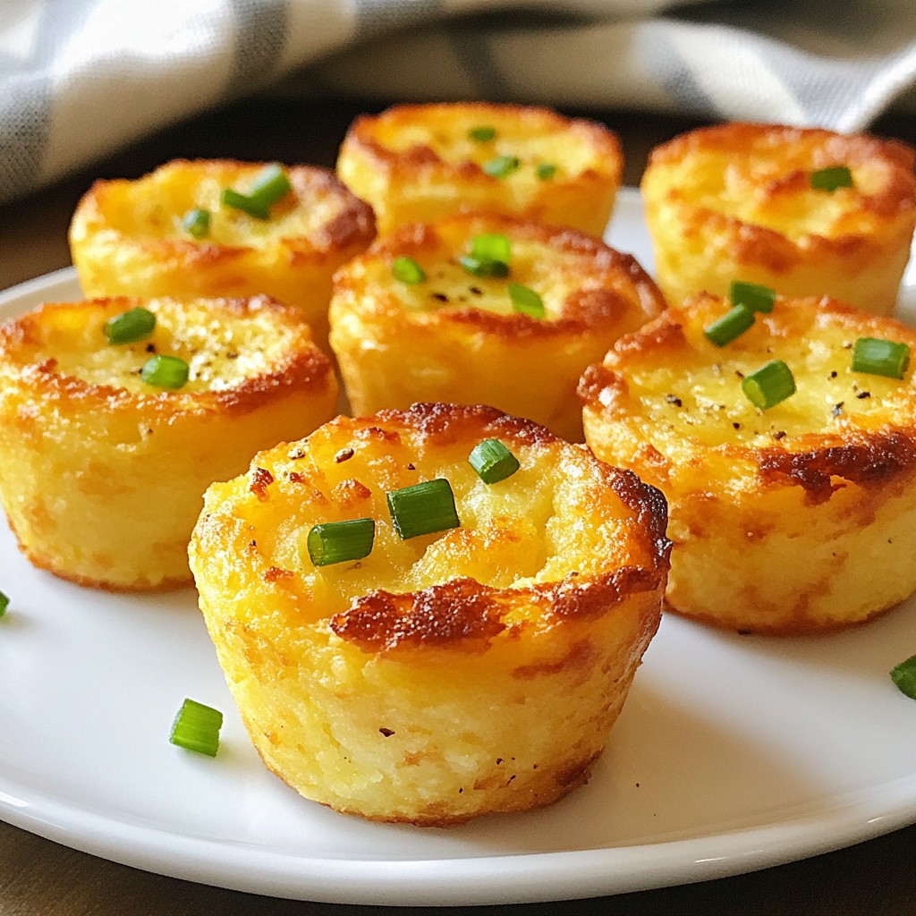 Easy Mashed Potato Muffins Delicious and Simple Recipe