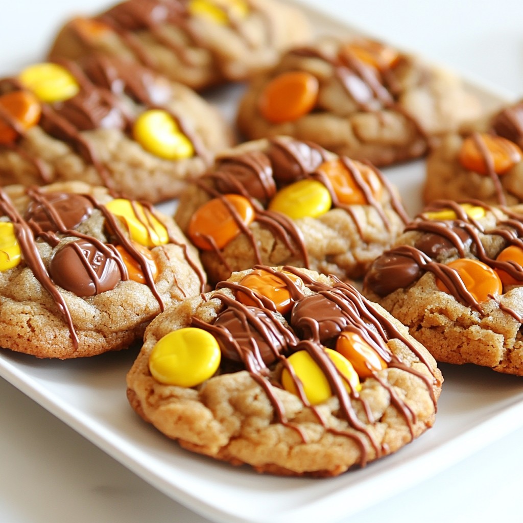 Triple Reese's Peanut Butter Cookies Irresistible Treat