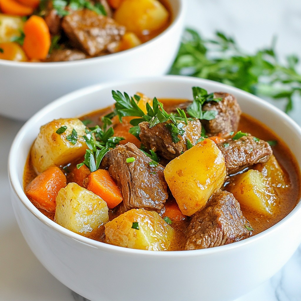 Instant Pot Beef Stew Hearty and Comforting Meal