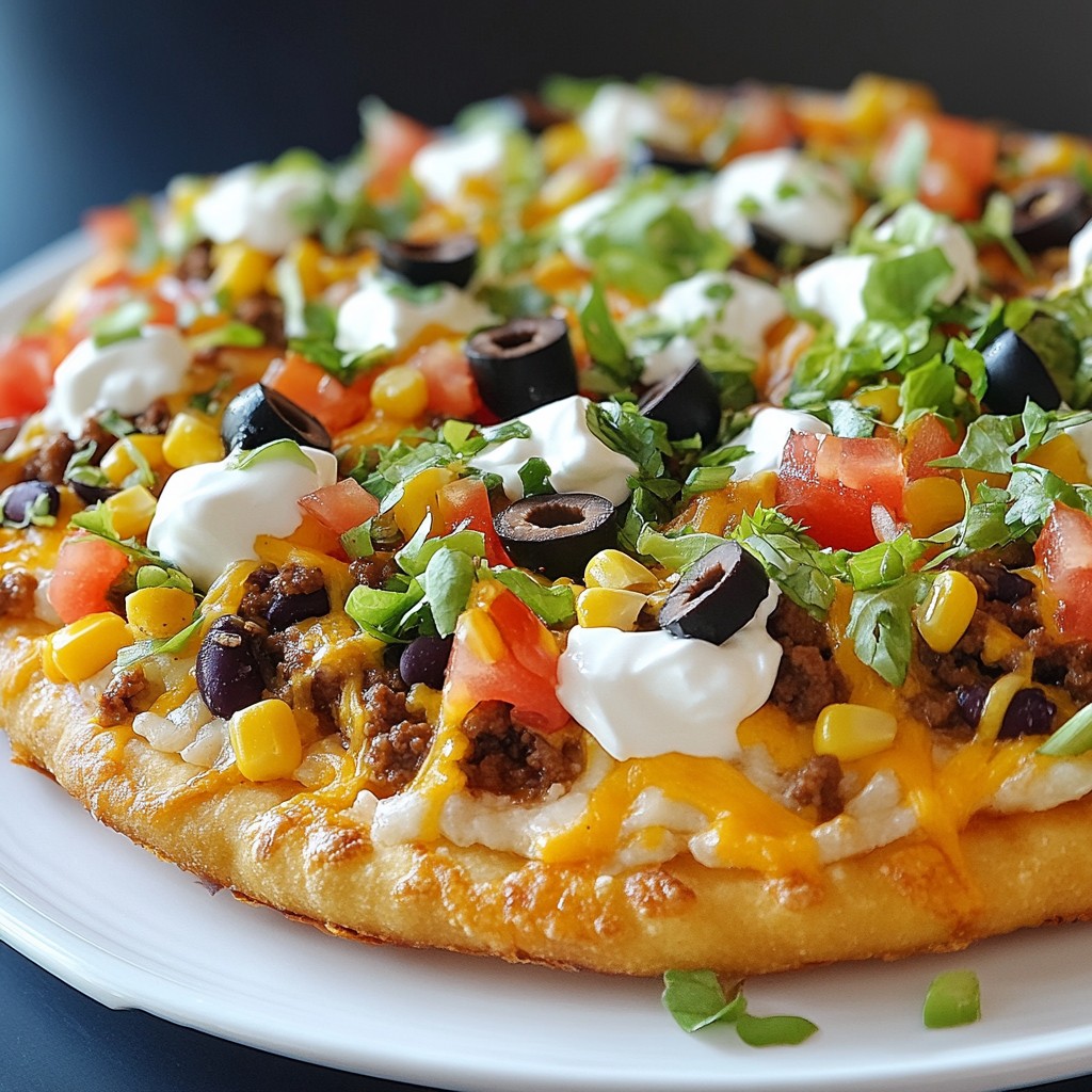 Taco Pizza Appetizer Simple and Tasty Treat