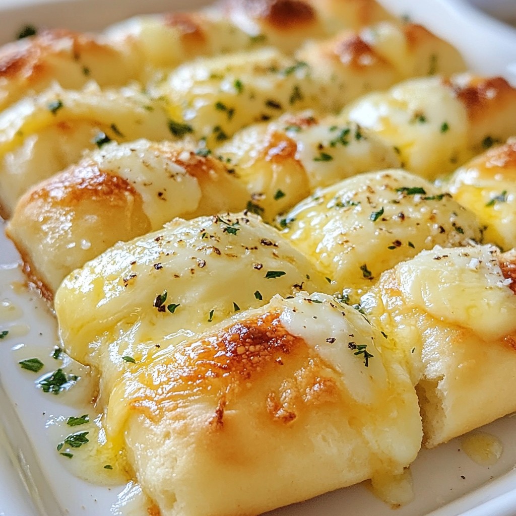 Easy Cheesy Breadsticks Simple and Tasty Recipe
