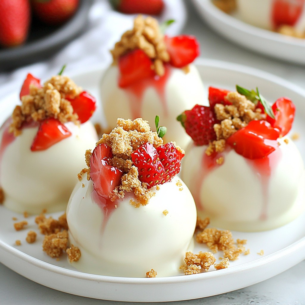 Strawberry Shortcake Truffles Rich and Decadent Treat