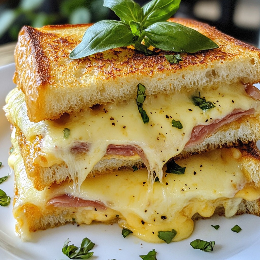 Italian Croque Monsieur Delicious Comfort Dish