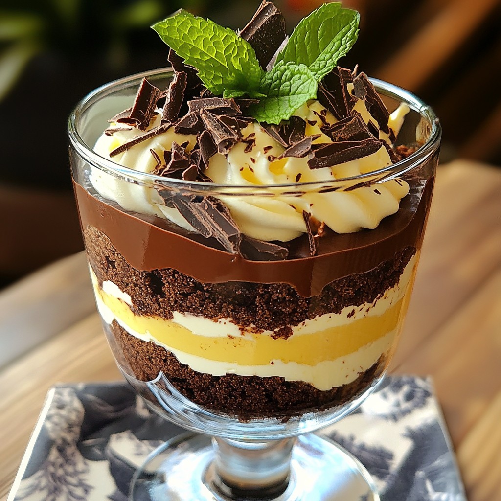 Baileys Chocolate Cheesecake Trifle Simple Delight