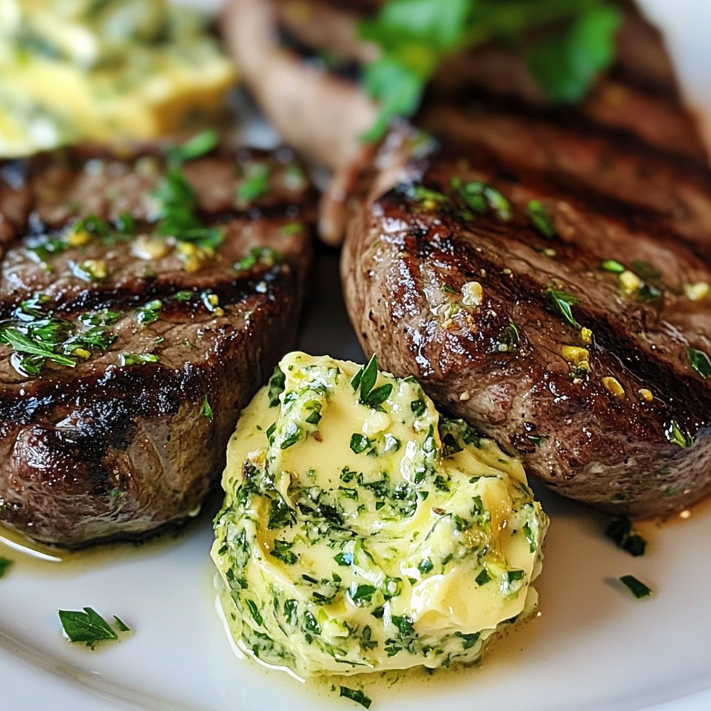 Pistachio Steak Compound Butter Flavor Packed Delight