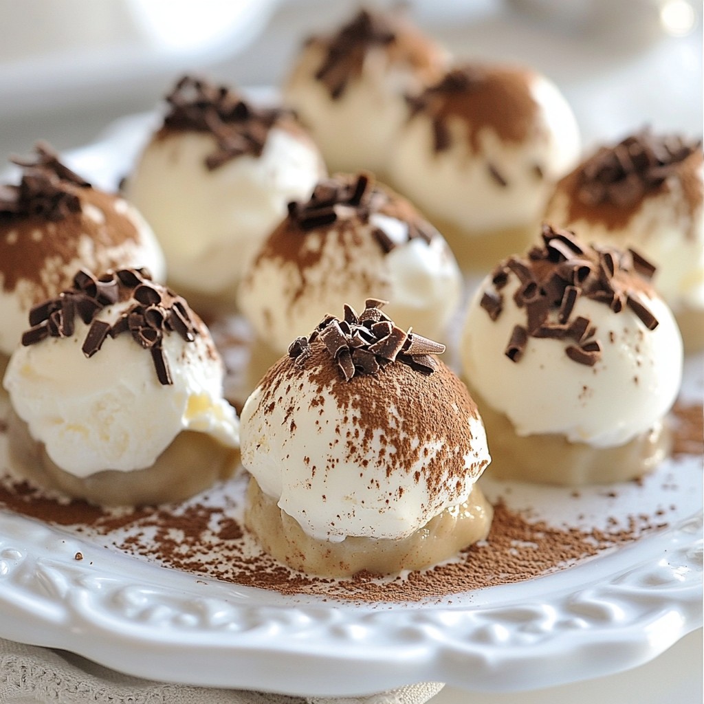 Tiramisu Truffles Delightful No-Bake Chocolate Treat
