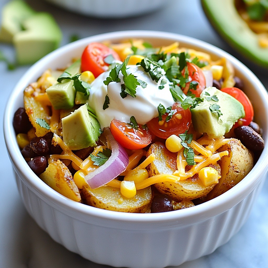 Loaded Potato Taco Bowls Flavorful and Simple Recipe