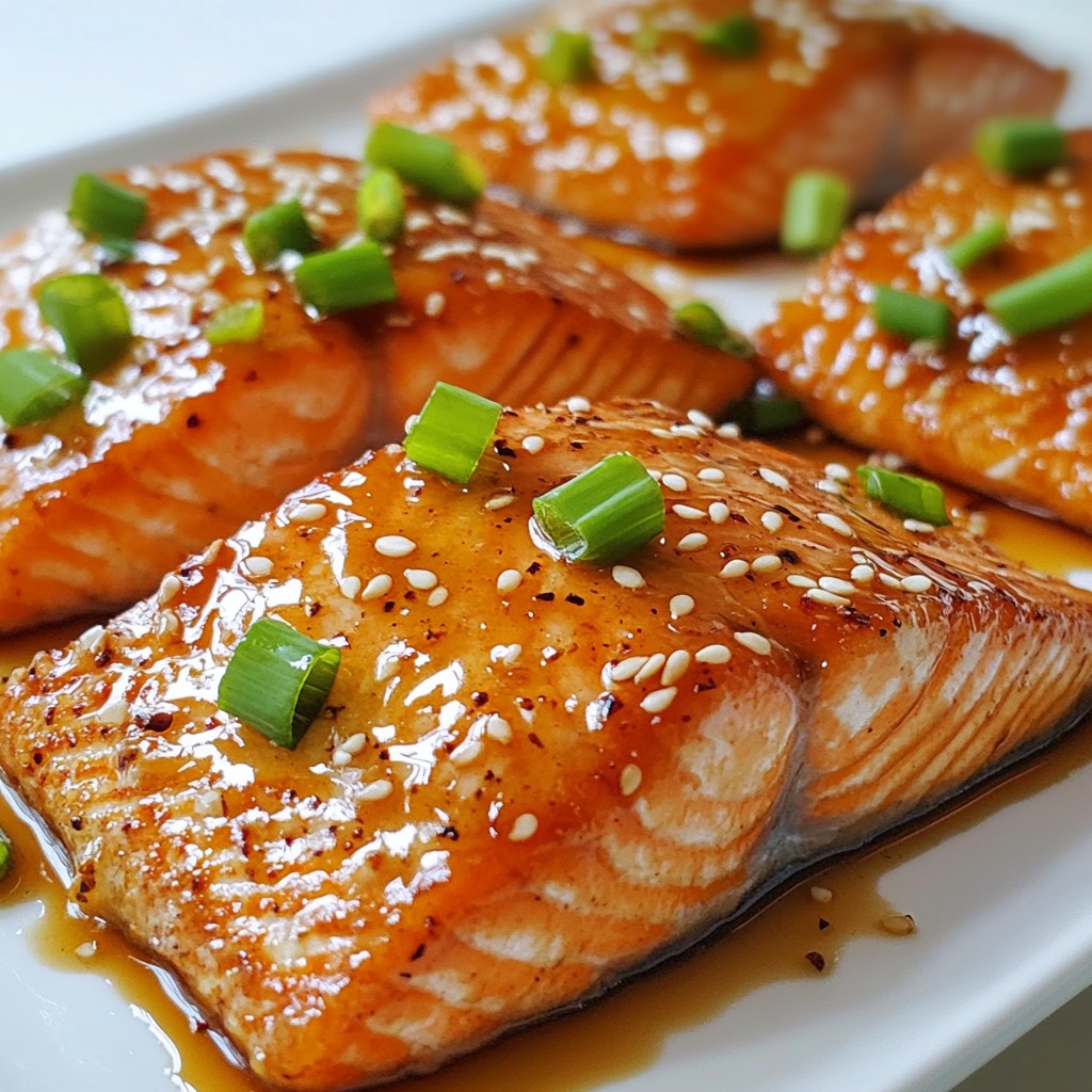 Honey Garlic Glazed Salmon Flavorful and Simple Dish