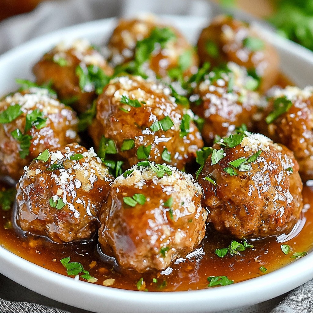 Slow Cooker Honey Garlic Meatballs Easy and Tasty Dish