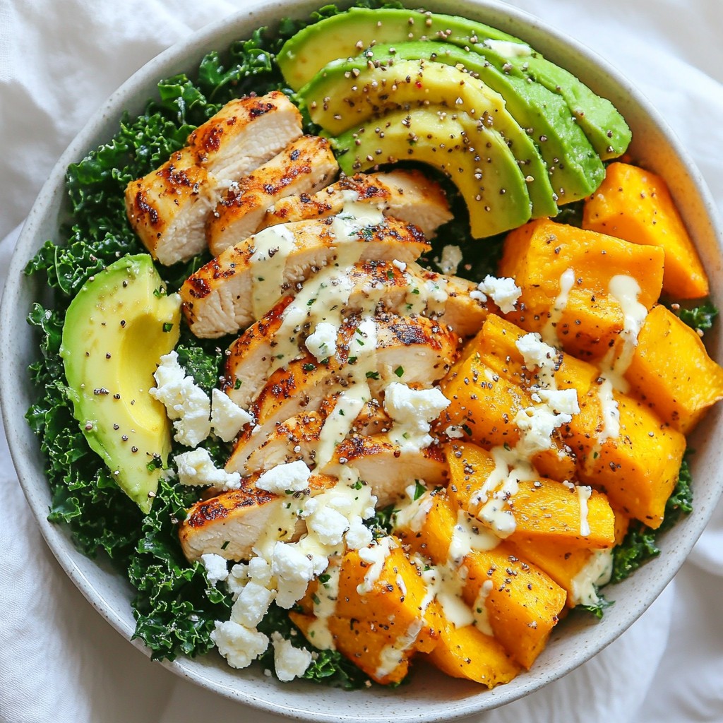 Chicken and Sweet Potato Power Bowls Quick Recipe
