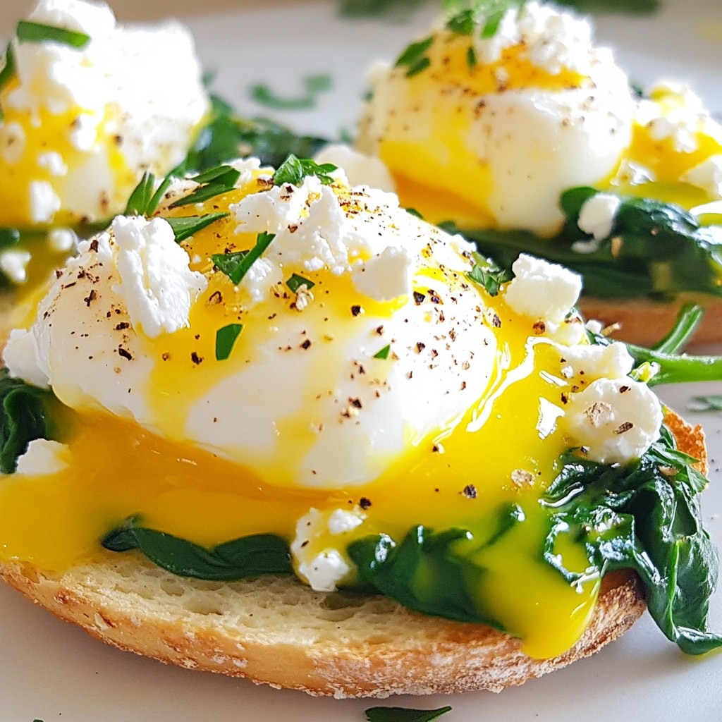 Zesty Brunch Lemon and Herb Eggs Florentine Recipe
