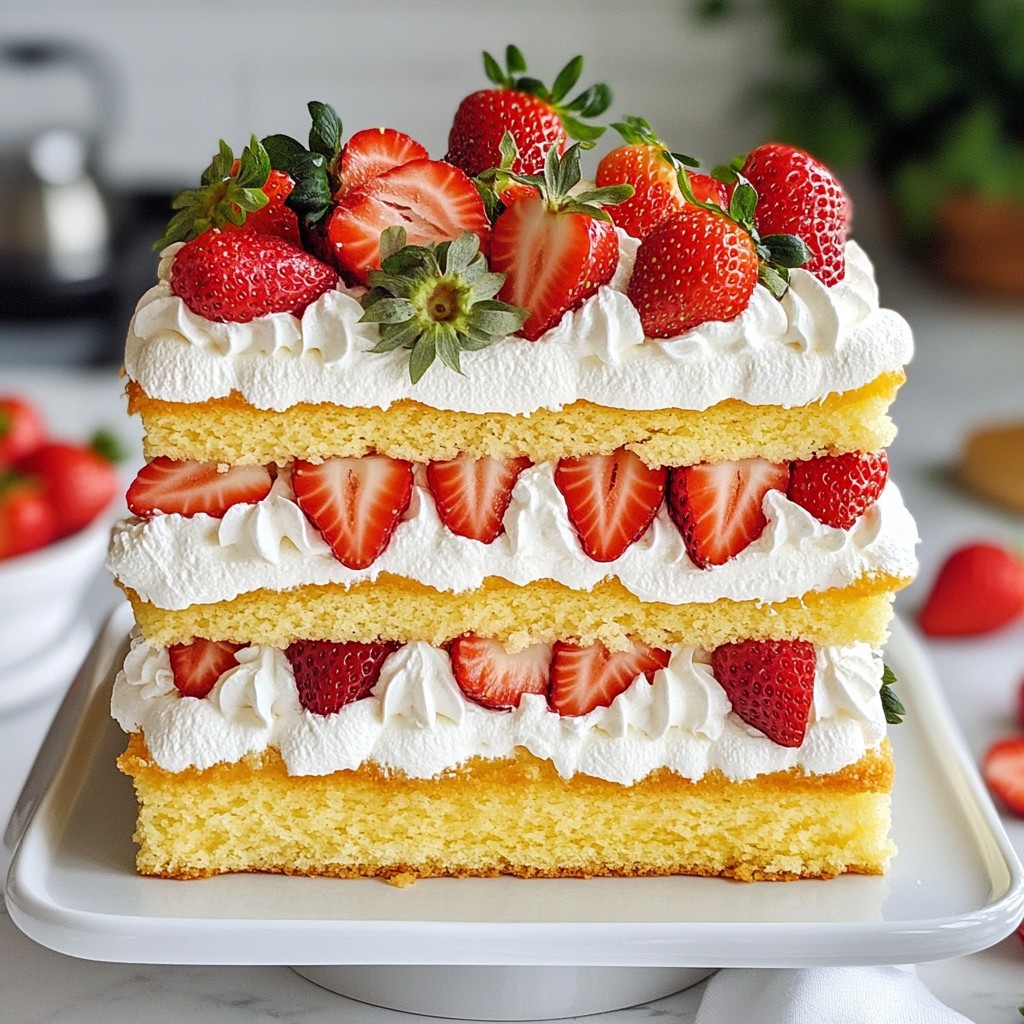 Japanese Strawberry Shortcake Delightful and Simple Recipe