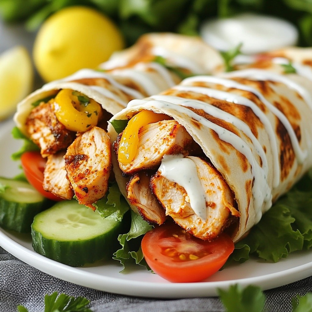 Chicken Shawarma with Garlic Sauce for Flavor Lovers