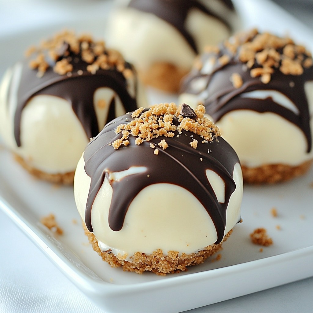 Baileys Cheesecake Balls Decadent Dessert Delight