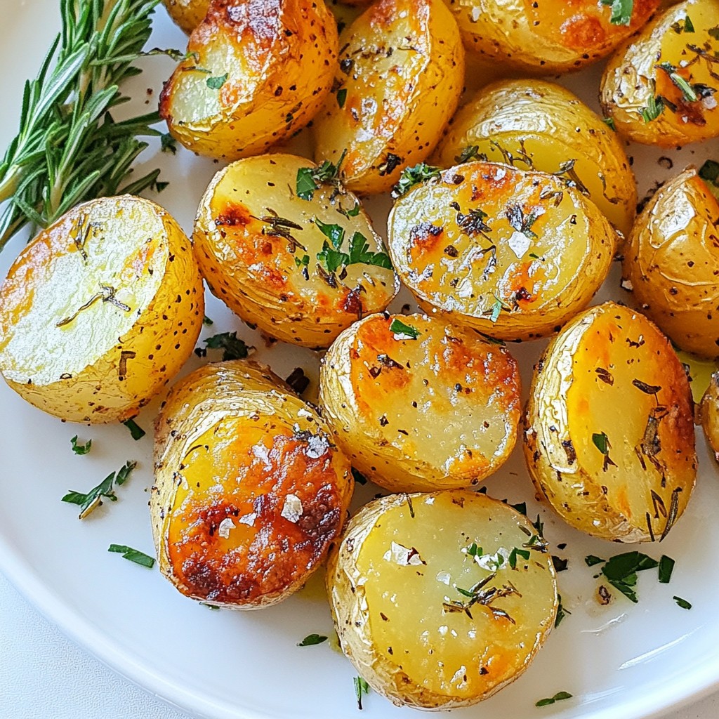Crispy Herb Roast Potatoes Perfect for Any Meal