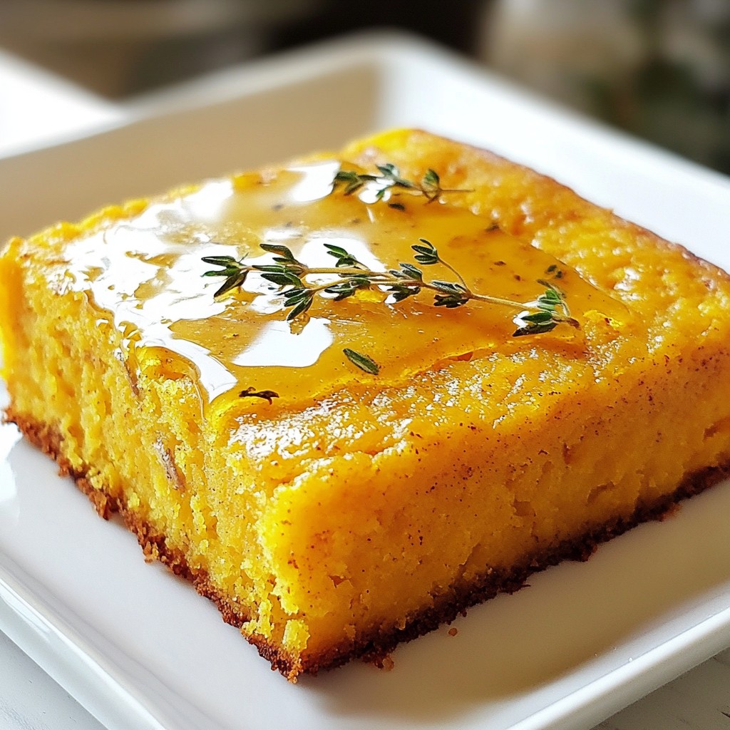 Honey Butter Sweet Potato Cornbread Delight Recipe