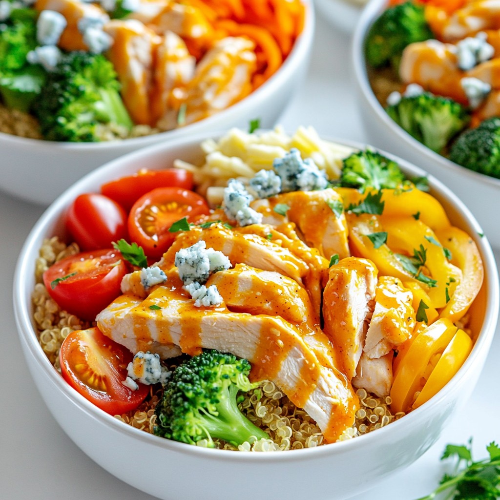 Buffalo Chicken Meal Prep Bowls Simple and Tasty Recipe