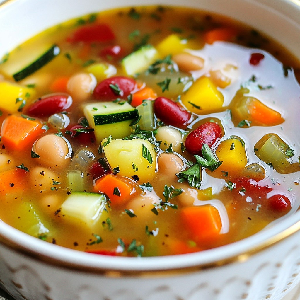Bean Soup Hearty and Nutritious Comfort Food Recipe