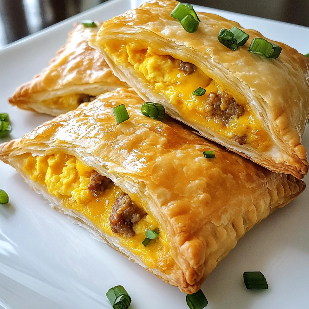 Homemade Breakfast Hot Pockets Easy and Tasty Recipe