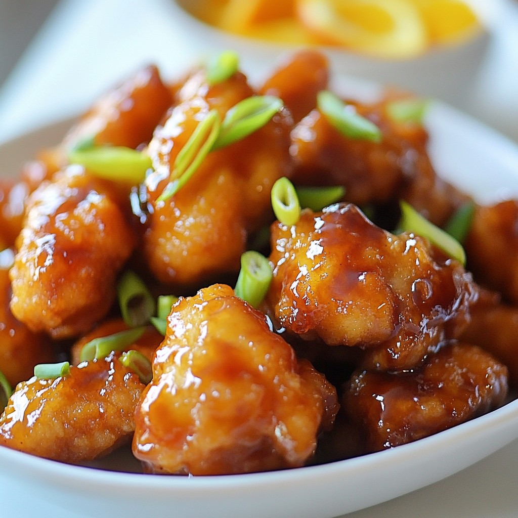 Minute Crispy Orange Chicken Quick and Tasty Recipe