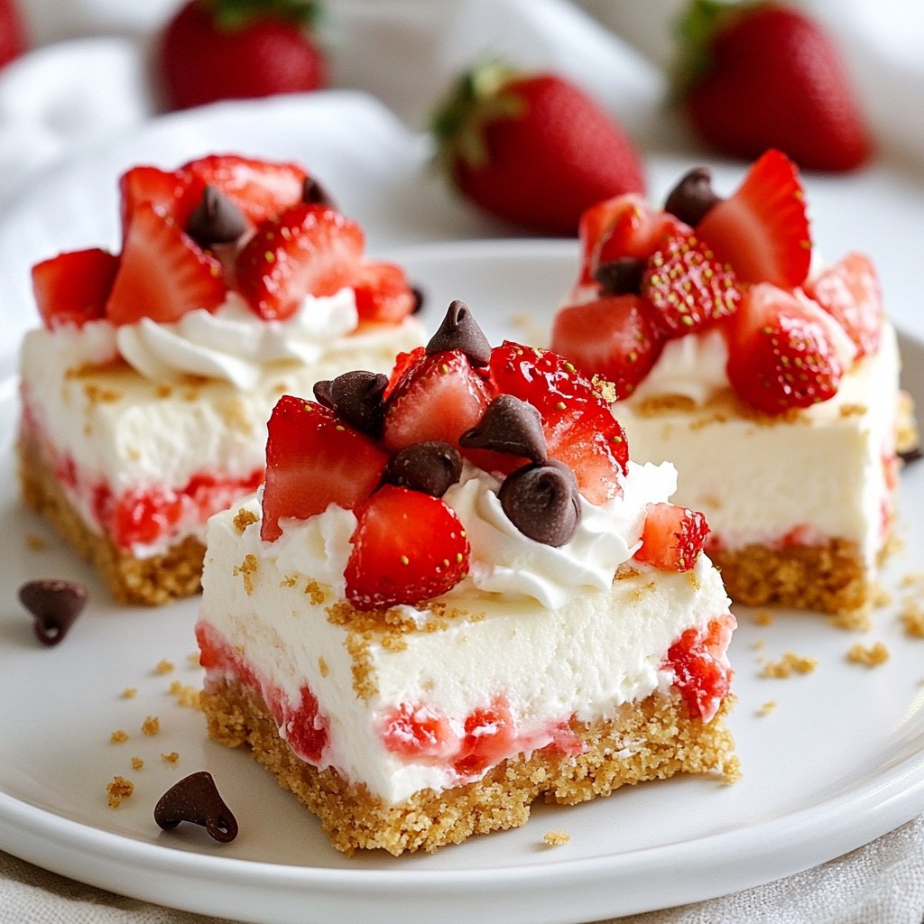 Strawberry Cheesecake Crunch Bites Delightful Treat